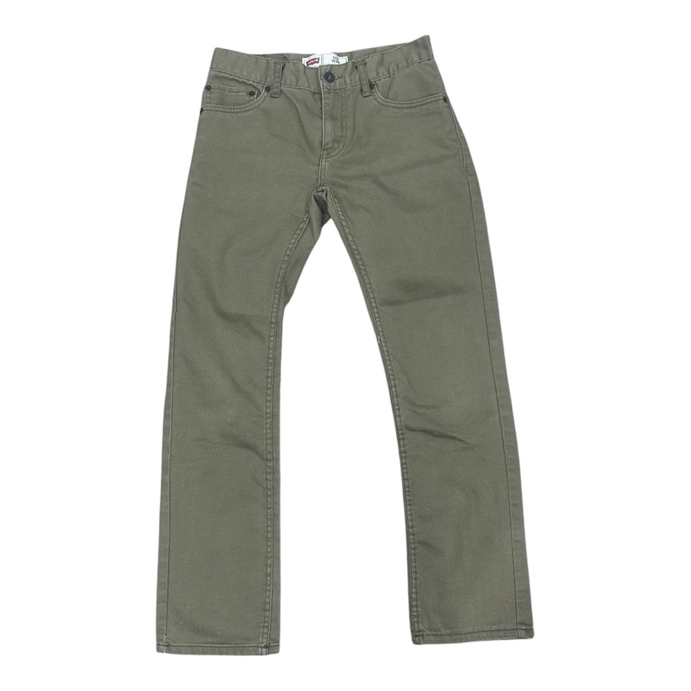 Levi's Boys 511 Slim Fit Denim Brown Jeans Size 14 regular